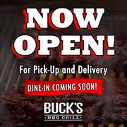 BUCK'S BBQ GRILL - NOW OPEN!!!